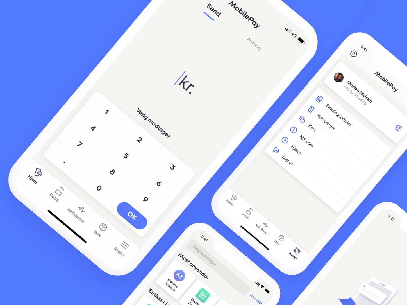 MobilePay-appen har fået ny forside