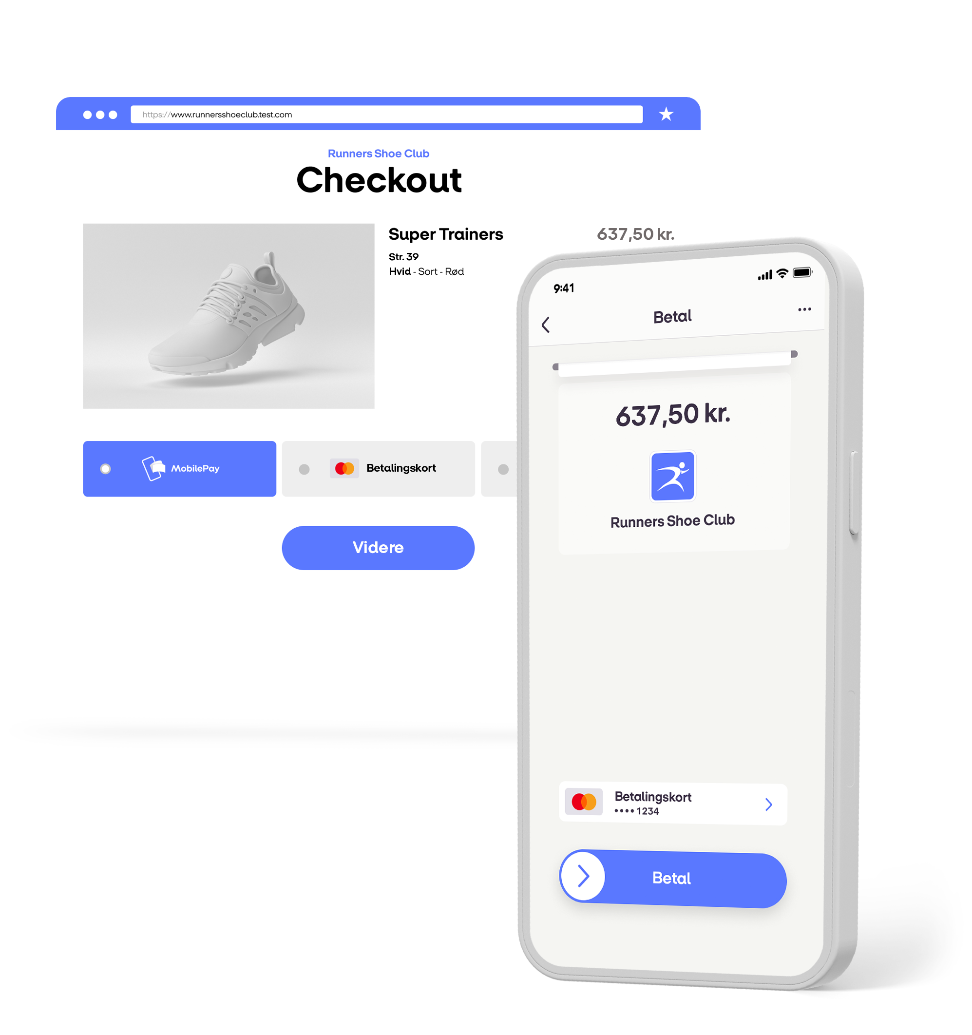 Online - hurtig og nem betalingsløsning til webshops - MobilePay